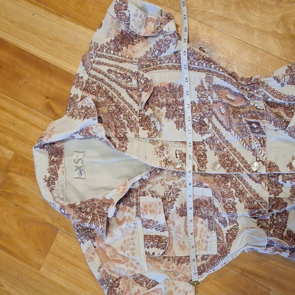 Free People Marci Paisley Printed Cotton Jumpsuit Size XS - Picture 6 of 14